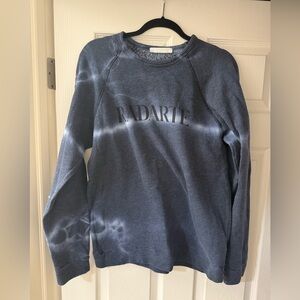 Rodarte Blue Textured Sweatshirt